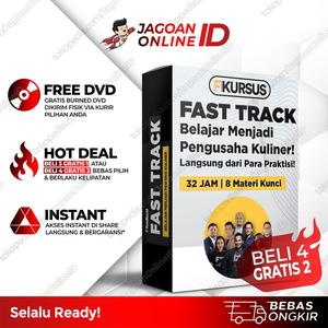 Gambar Ecourse FAST TRACKK FOODIIZZ - Praktis Bisnis Kuliner dari Jagoan Online ID Jakarta Barat Tokopedia