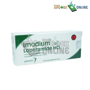 Gambar IMODIUM 2MG 1 STRIP 10 TABLET dari Apotek Medika Sungai Pinyuh Kab. Mempawah Tokopedia