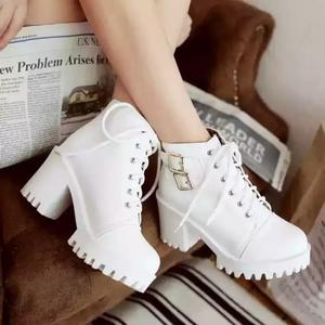Jual SEPATU BOOTS HEELS WANITA TRENDY 