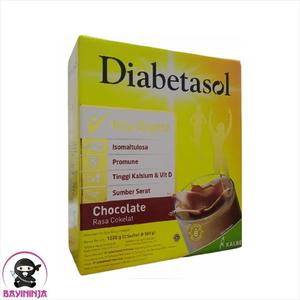 Gambar DIABETASOL Nutrition Diabetic Susu Diabetes Cokelat Chocolate 1000 g dari BAYININJA Tokopedia