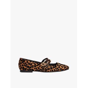 leopard leather shoes