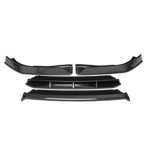 3-Piece ABS Carbon Fiber Look Front Bumper Lip Splitter Kit – Honda Civic Accord JDM Style