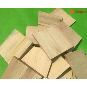 Jual souvenir kayu 15x15 media lukis ukir tranfer foto talenan kayu