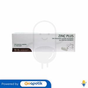 Gambar ZINC PLUS PHARMACORE BOX 60 KAPSUL dari Apotek Medipharm Kota Malang Tokopedia