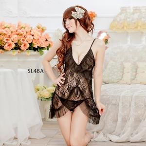 Jual SEXY NIGHT GOWN LINGERIE SEKSI 
