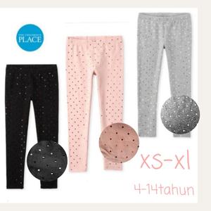 Gambar Leggings Anak Perempuan Polkadot sparkle 4-14Tahun - Hitam, opsi S dari kiddooutlet Jakarta Timur Tokopedia