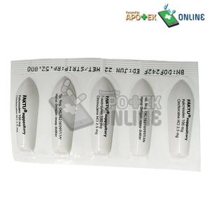 Gambar FAKTU 1 STRIP 5 SUPPOSITORIA/METACRESOL/WASIR dari Apotek Syfa Kab. Cirebon Tokopedia