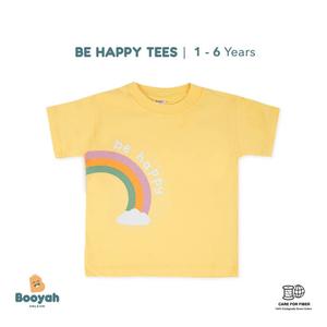 Gambar Booyah Baby & Kids - Kaos Anak Ilustrasi Be Happy (1-6 Tahun) - 3Years dari Booyahkids Kab. Tangerang Tokopedia