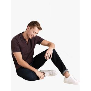 Cotton Short Sleeve Knitted Polo Shirt 