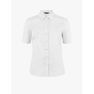 Cotton Rich Fitted Short Sleeve Shirt 