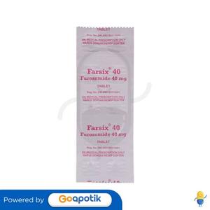 Foto Produk FARSIX 40 MG STRIP 10 TABLET dari Apotek Mose Sawah Baru
