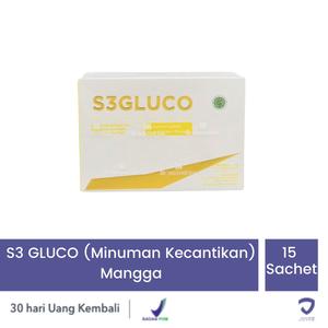 Gambar S3 GLUCO MANGGA SACHET 15G - 15'S dari Jovee Jakarta Timur Tokopedia