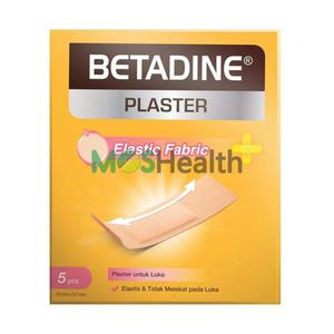 Gambar BETADINE PLESTER ELASTIC FABRIC PAK 5 PCS dari Apotek Siaga 21 Kab. Banyumas Tokopedia