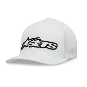 Blaze Flexfit Hat - White Black 