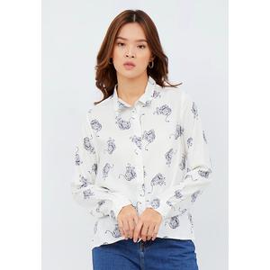 Colorbox Printed Long Sleeve Blouse I 