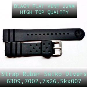 Jual bk~ New 22mm FLAT VENT Ruber Strap 