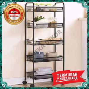 Jual Rak Troli Susun Roda Trolly Serbaguna Trolley Susun Multifungsi ...