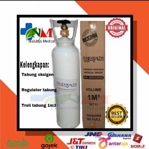 Jual Tabung Oksigen 1m3 Lengkap 1set Tabung Oksigen 1m3 Tabung Isi Full Tabung Isi Full Jakarta Utara Nj Medical Tokopedia
