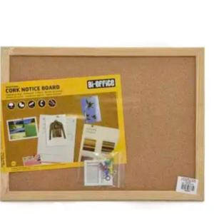 Bi Silque Ayda Cork Bulletin Board 48 X 36 Aluminum Frame With Silver - View #4
