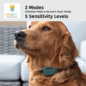 Jual Waterproof Dog Bark Collar with Shock and Vibration