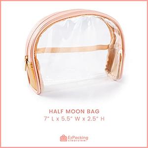 Cute Clear Cosmetic Pouch for Purse 