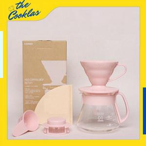 Jual Hario V60 Dripper Server Set PINK 