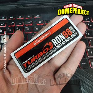 Jual STIKER TIMBUL PERTAMINA PERTAMAX TURBO RON 98 - Kab. Bandung Barat ...
