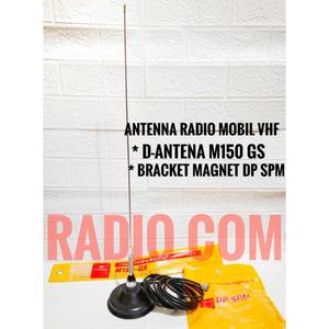 Jual PAKET ANTENA RADIO MOBIL VHF / ANTENA RADIO RIG MOBIL VHF M150 GS ...