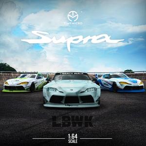 Jual Time Micro 1:64 Toyota Supra Lbwk Modified Vehicl Diecast - Kota ...