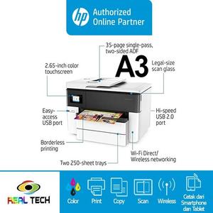 Jual Printer Hp Officejet 7740 All In One Print Scan Copy A3 - Jakarta ...