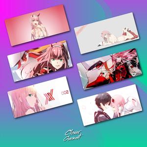Jual ZeroTwo Anime Custom Gaming Mousepad Deskmat Zero Two Game S M L ...
