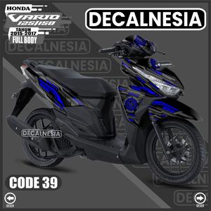 Jual Decalnesia Sticker Decal Vario Led 125 150 Full Body Stiker C39 ...