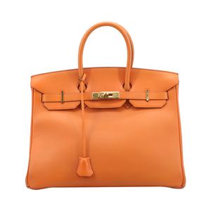 Gambar Tas Hermes Preloved Ori Birkin 35 Orange Swift GHW I12912C dari SECOND CHANCE Jakarta Pusat Tokopedia
