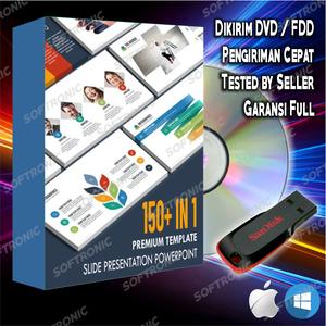 Jual DVD 150+ in 1 Premium Template Slide Presentasi PowerPoint - DVD ...
