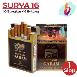 Jual Promo Rokok Gudang Garam Surya 16 1 Slop - 10 Bungkus Diskon 