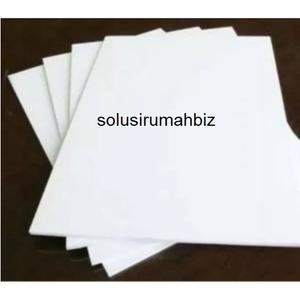 Jual PVC SHEET BOARD Lembaran 3mm 100cm PLASTIK PAPAN FOAM PUTIH ...