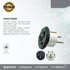 Jual OVER STEKER UNIVERSAL SNI SERBAGUNA / SAMBUNGAN COLOKAN KAKI 3 6A ...