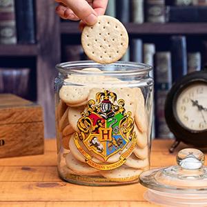 Promo Paladone Harry Potter Hogwarts Glass Cookie Jar Cicil 0% 3x ...
