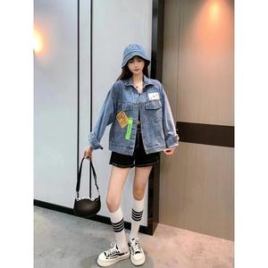Jual JACKET DENIM WANITA IMPORT STYLE JAKET OVERSIZE JEANS KOREAN ...