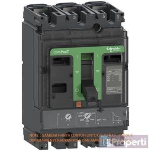 Jual Schneider C40F42D400 Circuit Breaker MCCB NSX400F 36KA 4P 400A Mic ...