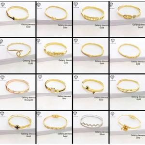 Gambar TERBARU GELANG TITANIUM PERHIASAN WANITA BERKUALITAS IMPOR [No.17-32] - 18 dari PusatAksesorisSurabaya undefined Tokopedia