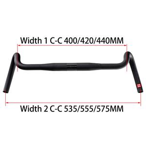 Jual New design Carbon Gravel handlebar 