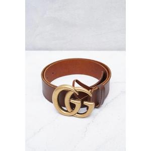 Jual GUCCI Women Double G Belt 4cm in 