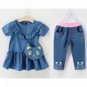 Jual Best Setelan Bunny Denim Anak Perempuan Baju Casual Import 3-5 Tahun -  Kota Surabaya - tikisop | Tokopedia