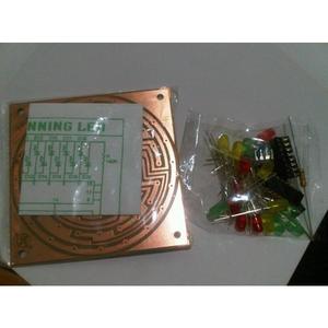 Jual RUNNING LED SET Rangkaian Lampu Berjalan Putar Elektro Praktek