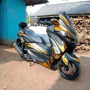 Jual PAKET FULL MODIFIKASI NMAX PREDATOR 2020 edition BLACK N gold