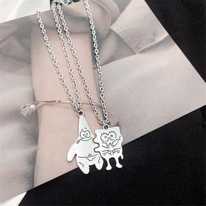 Jual Murah 2Pcs/Set Fashion Cute Silver 