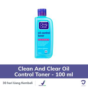Gambar Clean And Clear Oil Control Toner - 100 ml - Toner Wajah - JOVEE dari Jovee Jakarta Timur Tokopedia