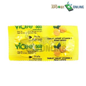 Gambar VICEE LEMON ISI 2 TAB dari Apotek Dian Farma Payung Sekaki Kota Pekanbaru Tokopedia