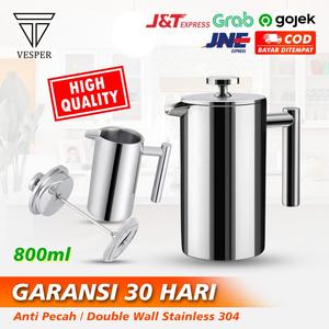 Jual FRENCH PRESS COFFEE STAINLESS 